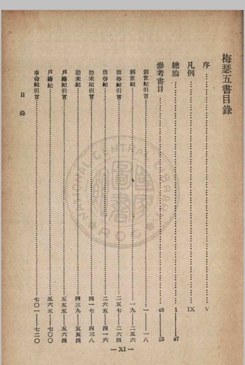 梅瑟五书思高圣经学会编译 1948 方济堂北平市