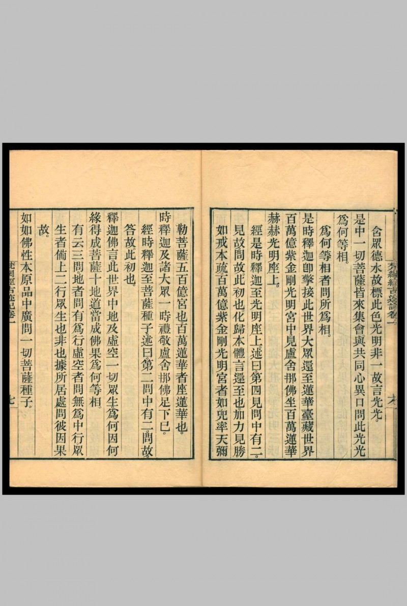 梵网经古迹记 [6卷] 太贤集1919