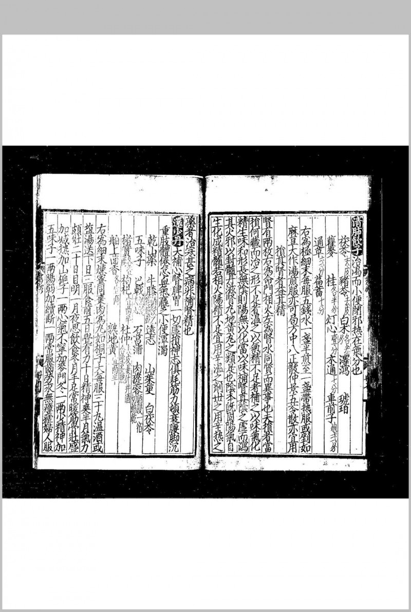 济生拔粹方 (元)杜思敬编 元至正辛巳(元年)真定白榆建安刊本