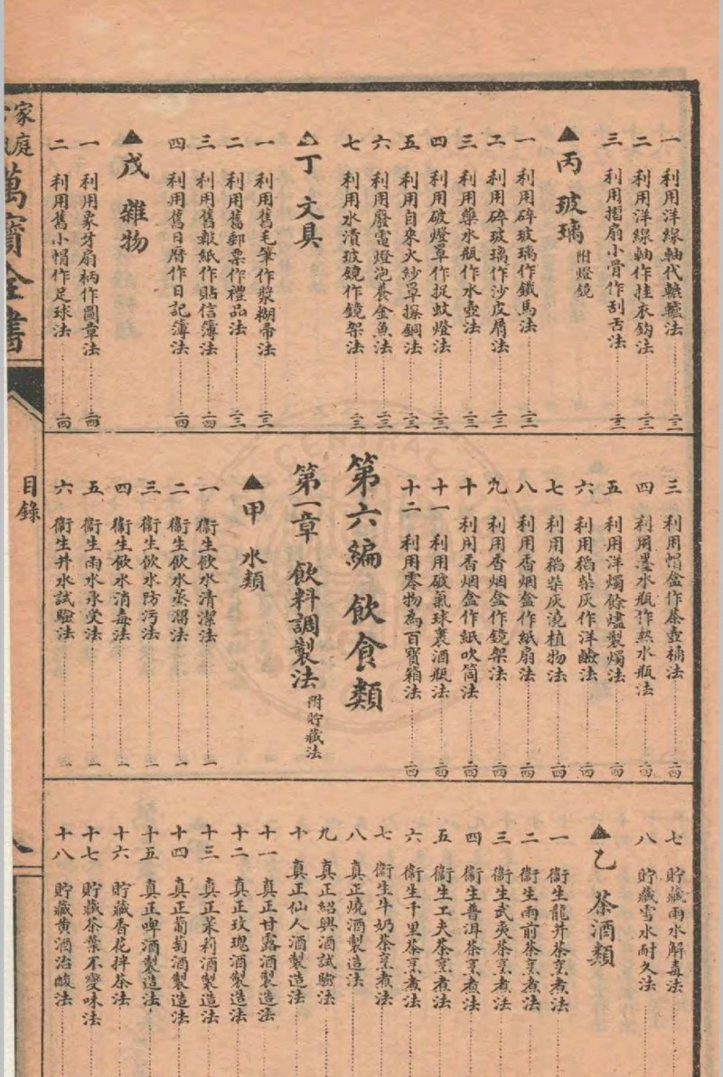 家庭常识万宝全书 著者不详 1922 上海世界书局