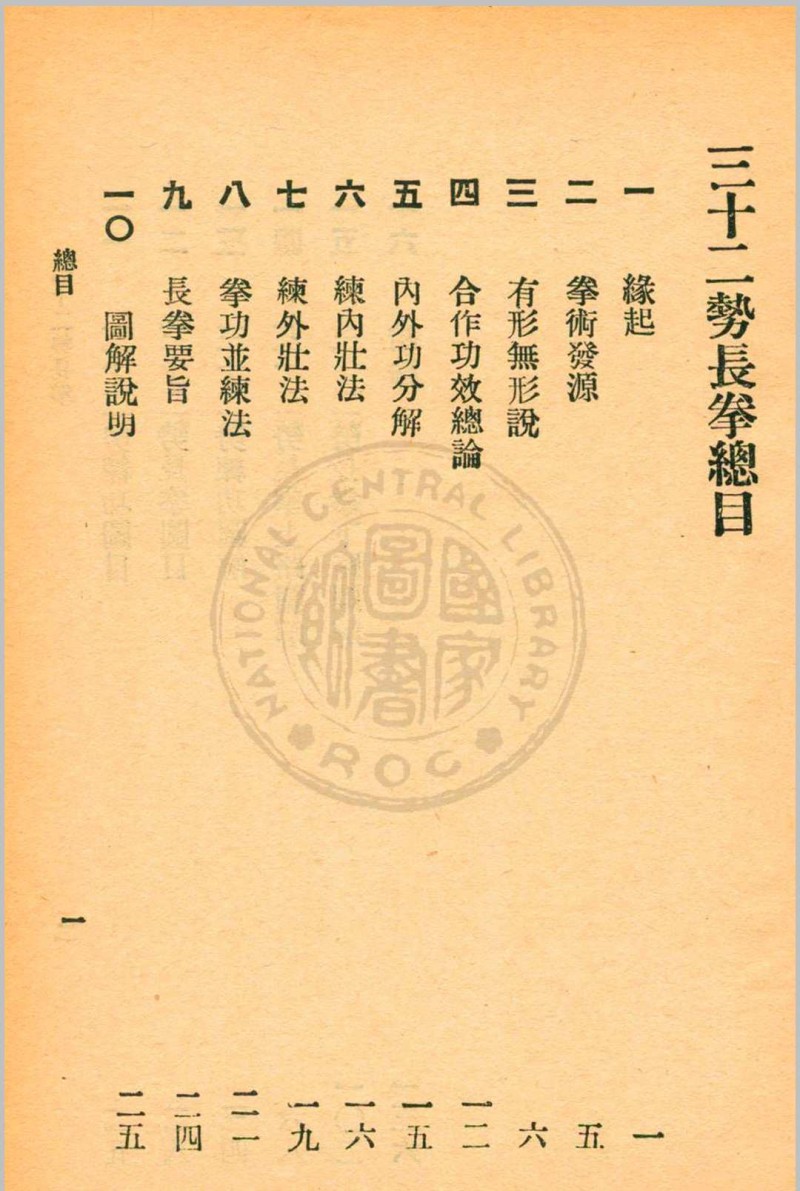 三十二势长拳 金一明著 1931年 中华书局