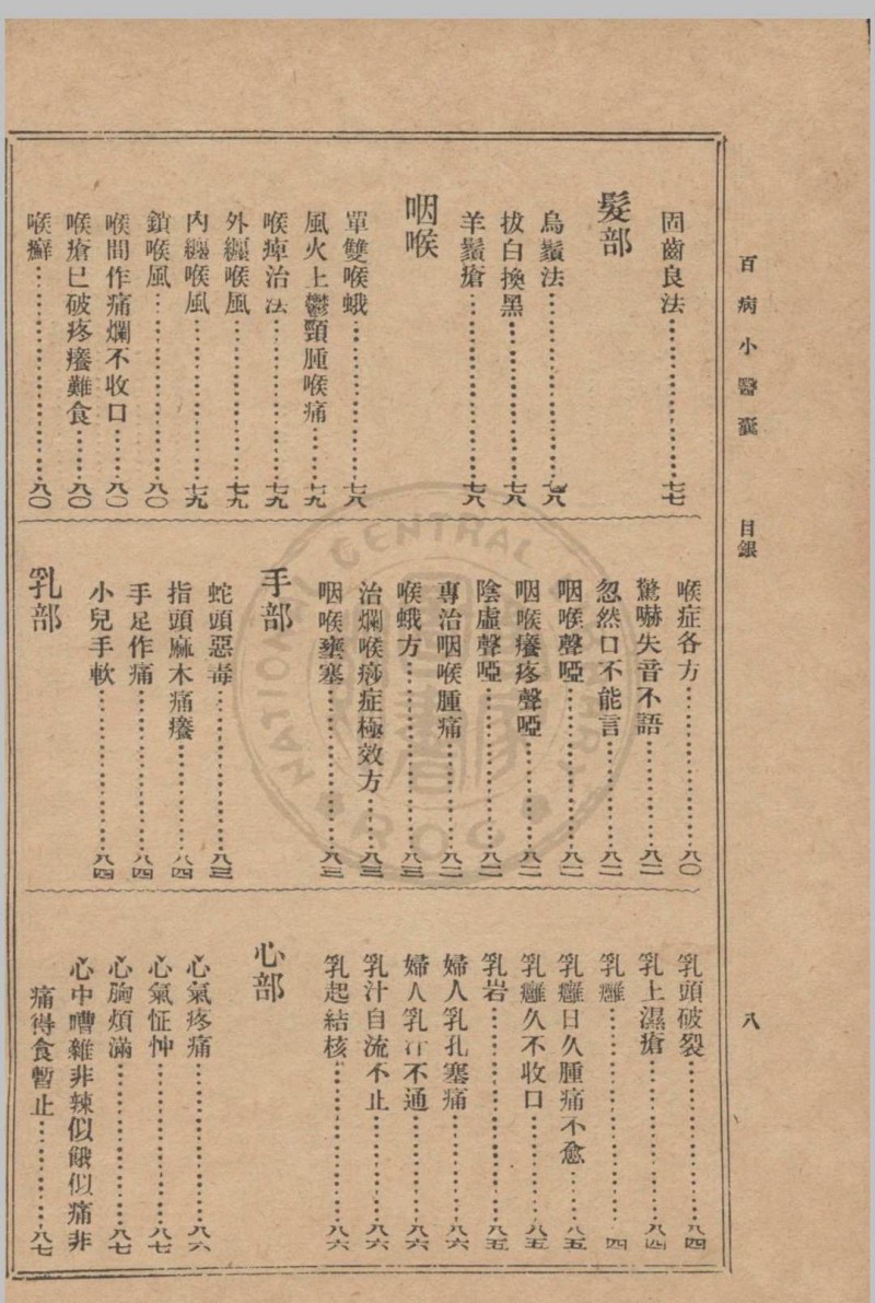 大众实用百病小医囊 冯伯贤新编 1937 上海中央书店