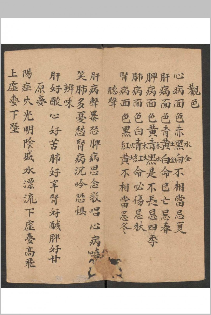 诊法杂抄, 1800