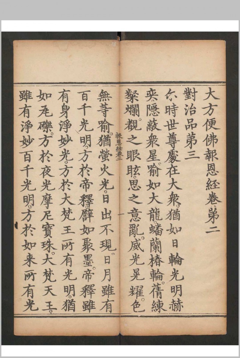 大方便佛报恩经 , 1700(存卷2-3)