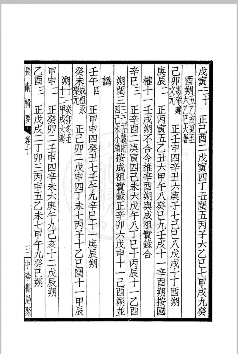 长术辑要 十卷  (清)汪曰桢撰 1936 中华书局