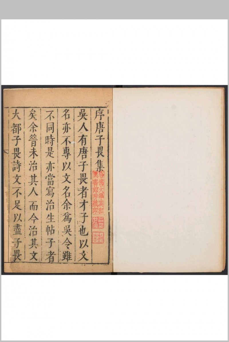 袁中郎先生批评唐伯虎汇集  四卷, 附 外集一卷, 唐六如先生画谱三卷, 纪事一卷, 传赞一卷 唐寅撰  袁弘道批评