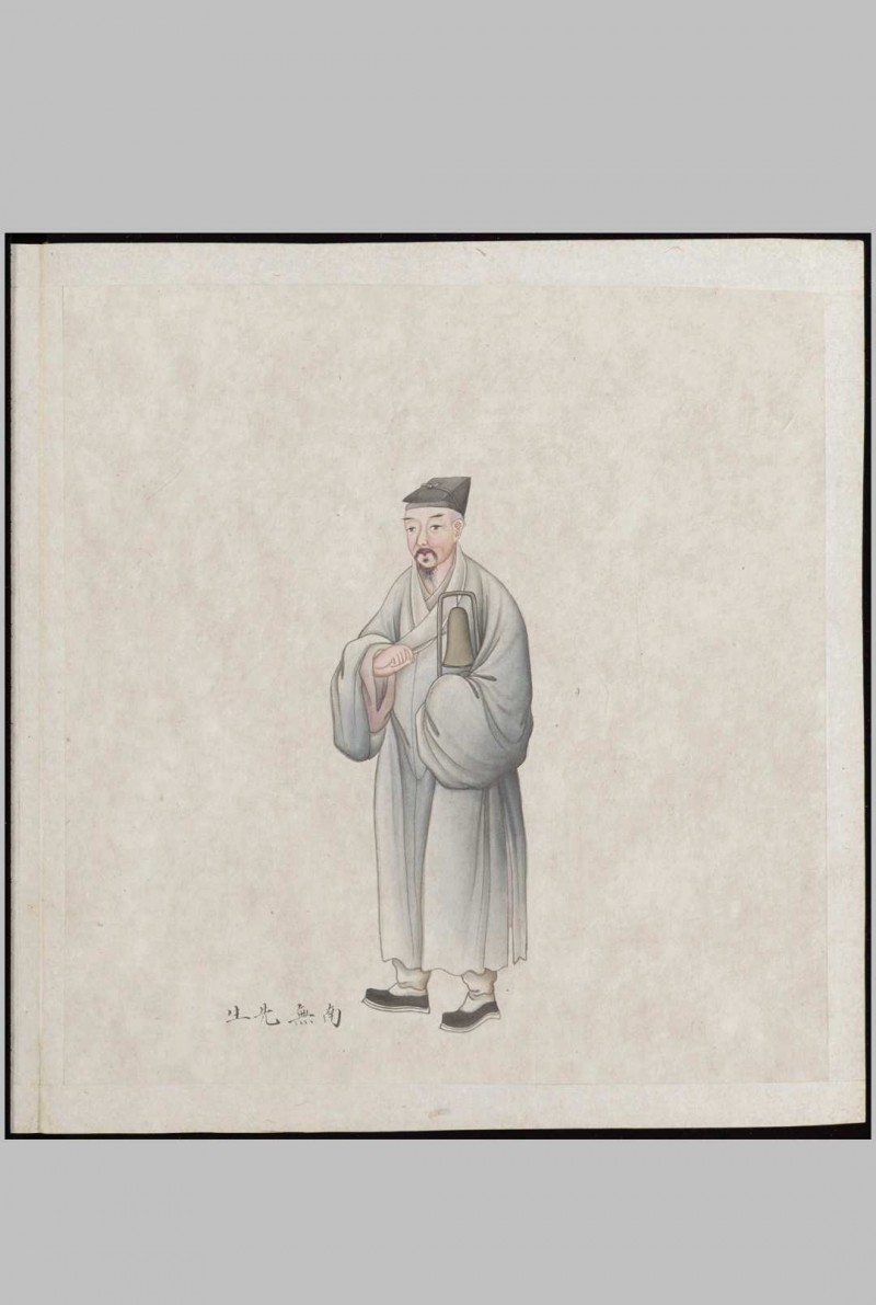 清末各样人物图册.十册.三百二十幅.水粉.外销画.约1770-1790年