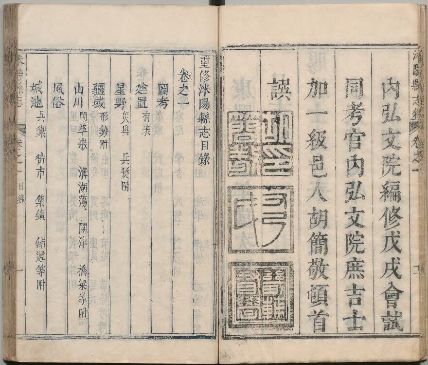 江苏省宿迁市《康熙重修沭阳县志》四卷 张奇抱修 胡简敬纂PDF高清电子版下载插图1