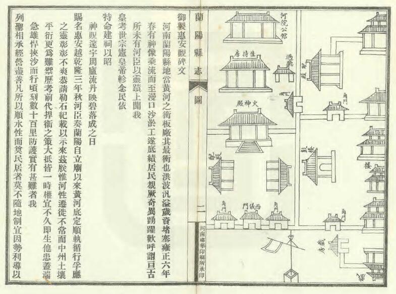 河南省开封市《乾隆9年兰阳县志》八卷 徐光范纂PDF电子版地方志下载插图1