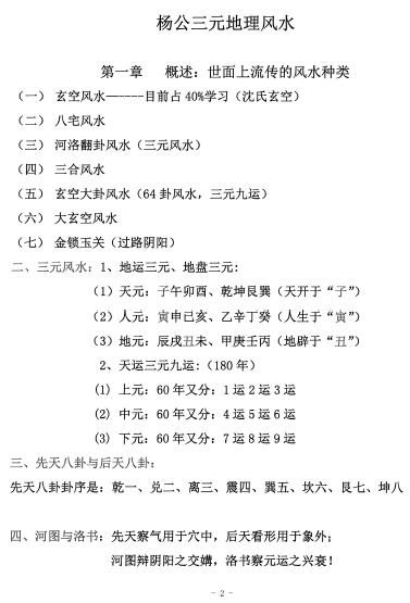 陈炳森《三元地理风水些子法、元卦三元头、中、尾理气视频61集》附送两套高清电子教材 堪舆阳宅 第4张