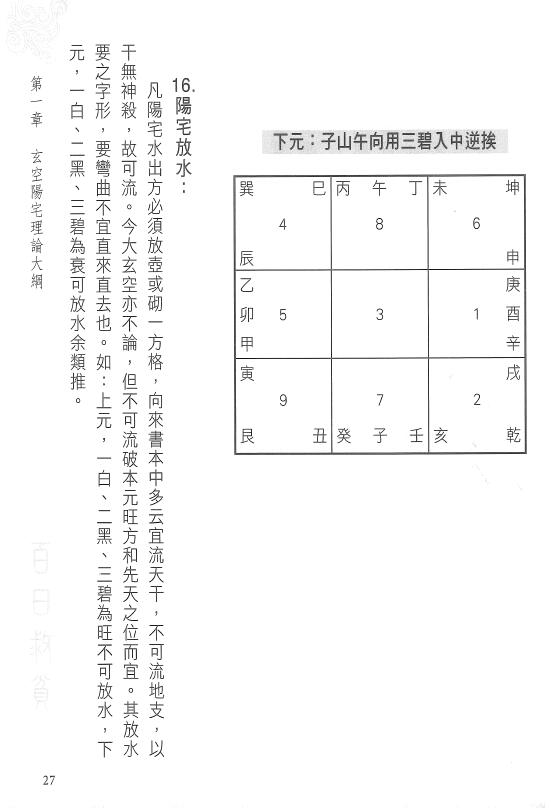 刘威吾《学会玄空风水-百日救贫》286页 堪舆阳宅 第5张