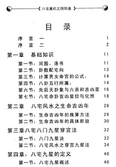 鲁东《八宅真机之阴阳通》 堪舆阳宅 第4张