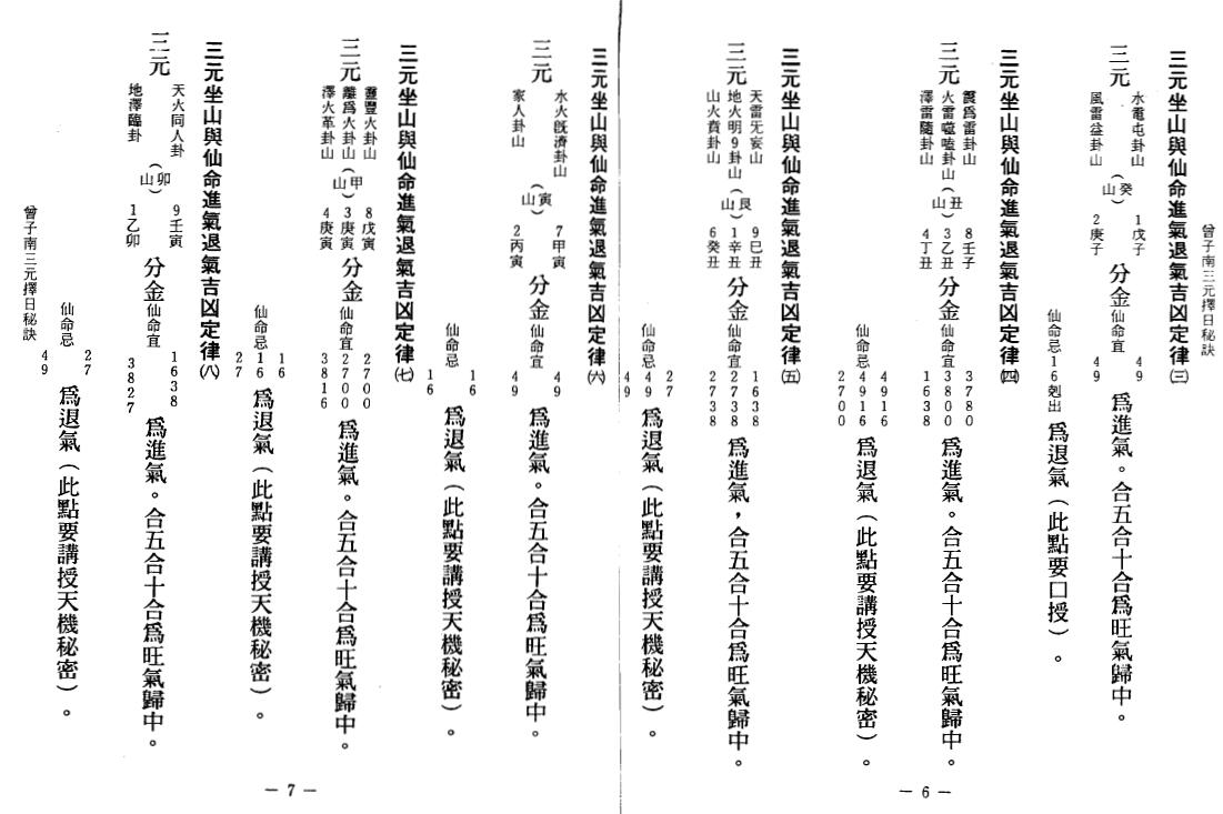 曾子南《杨曾宗师正统三元地理择日真诀精华》 堪舆阳宅 第4张