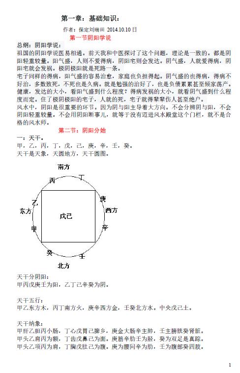 刘瑞田民间风水3部含过路阴阳，平原风水笔记含案例，风水总论 堪舆阳宅 第1张