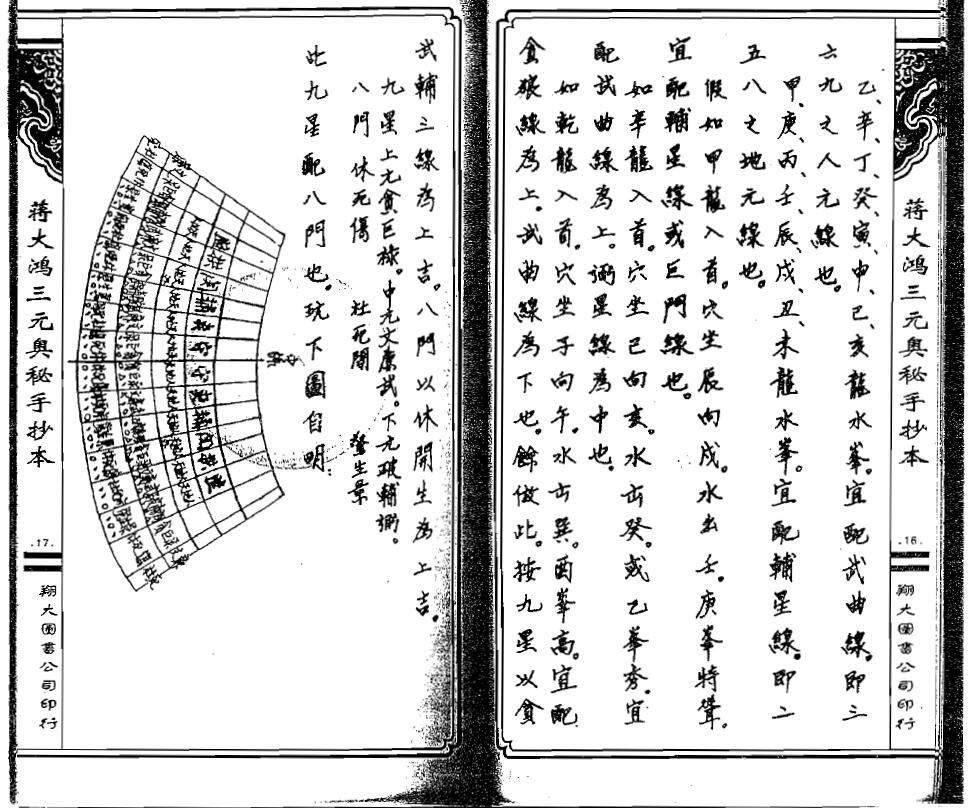 何觉庵先生遗传《蒋大鸿三元奥秘手抄本》 堪舆阳宅 第4张