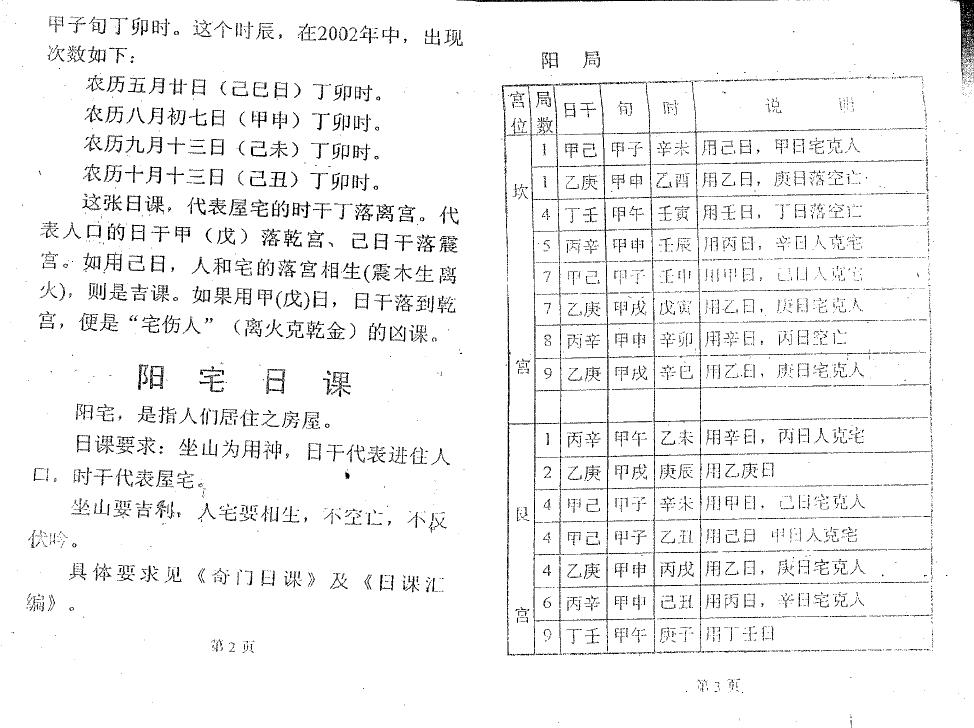 周时才：阴阳宅奇门日课使用手册 堪舆阳宅 第2张