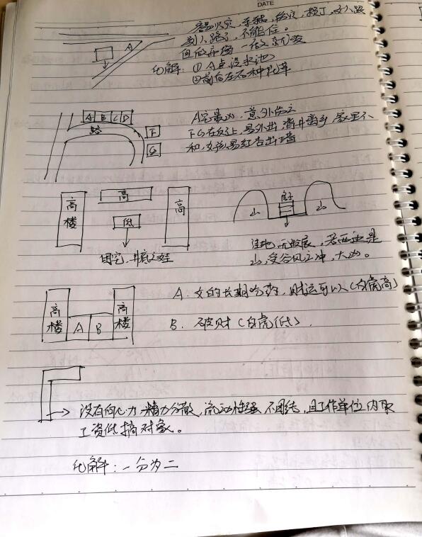 黄传恩 阴阳宅阴阳法 27页（手抄版） 堪舆阳宅 第4张