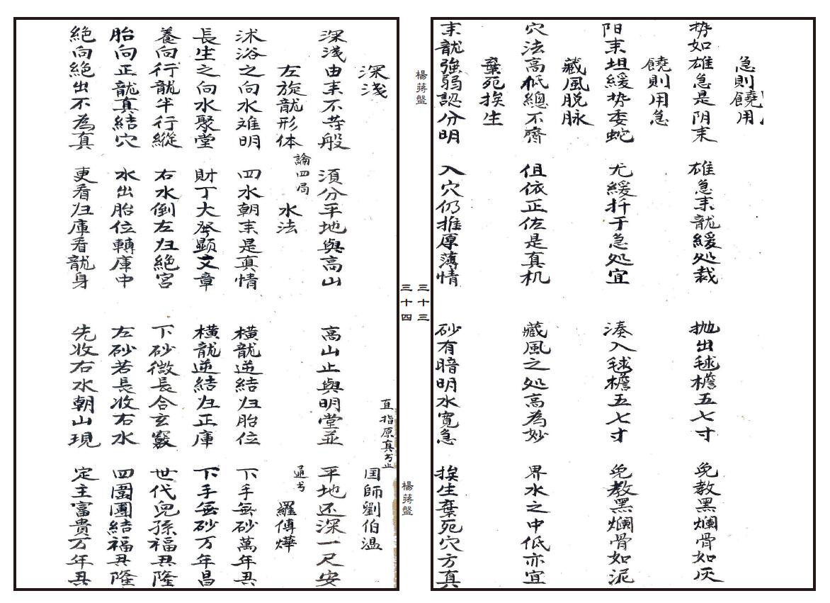 地理风水秘法《杨蒋盘合法理气秘诀》 国学古籍 第5张