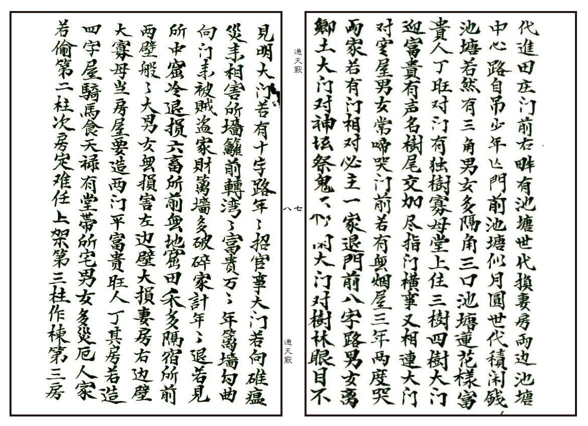 地理堪舆古籍《通天窍》 国学古籍 第4张