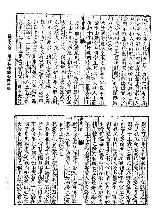 风水古籍《阳宅神搜经心传秘法》 国学古籍 第2张