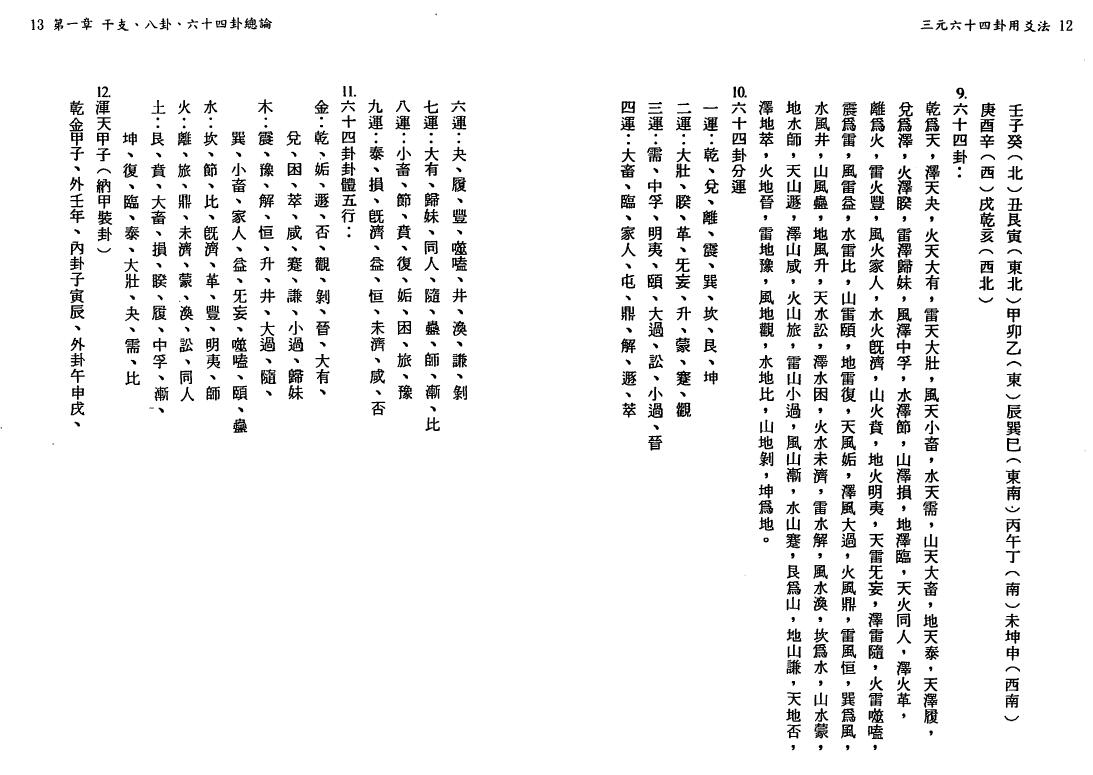 陈怡诚《三元六十四卦用爻法》 堪舆阳宅 第6张