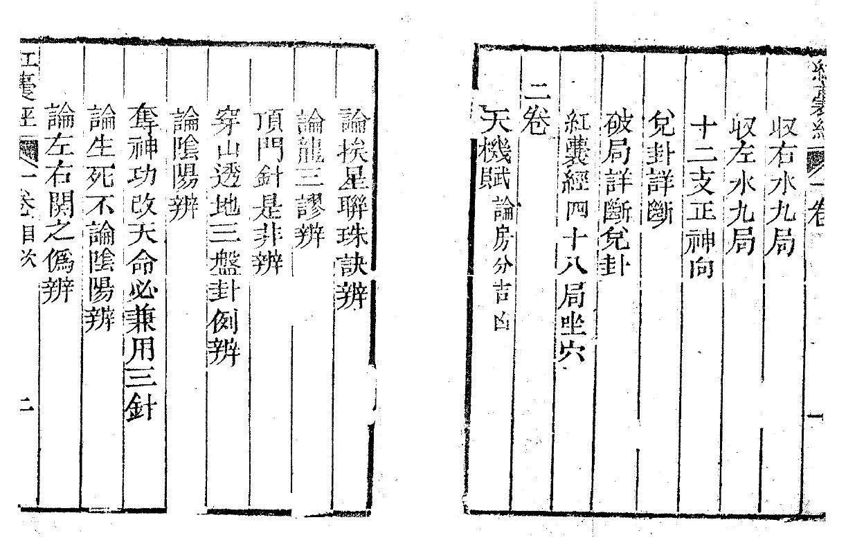 李三素《天机贯旨地理秘诀红囊经》(古本) 两仪堂藏板 国学古籍 第3张