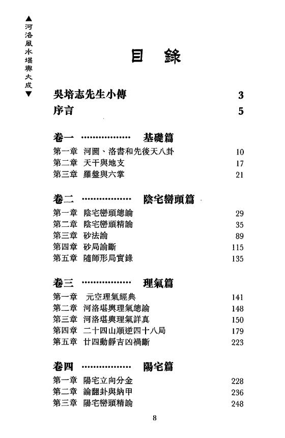 吴培志《河洛风水堪舆大成》 堪舆阳宅 第2张