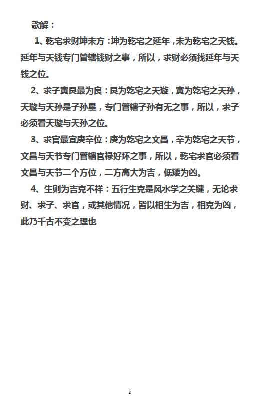 堪舆书籍《八宅风水布局与开门放水诀》八宅风水廿四山喜忌布局及开门放水诀 堪舆阳宅 第3张