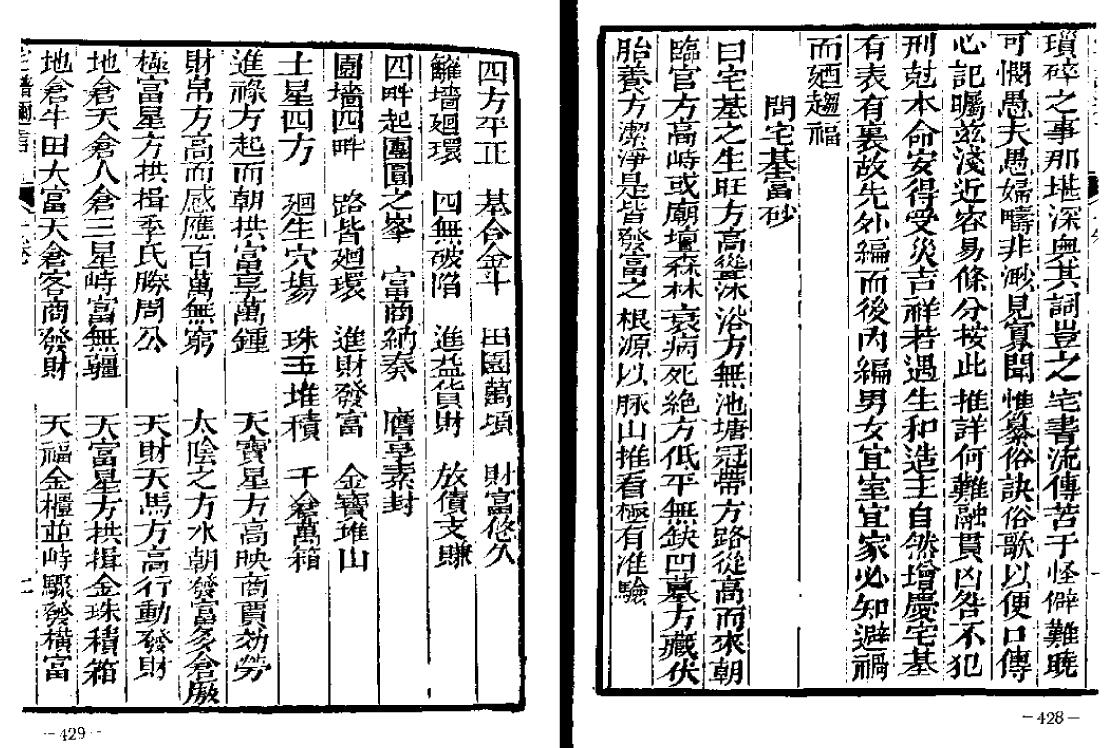 风水古籍《宅谱秘诀》（1-2卷全）手抄本 国学古籍 第2张