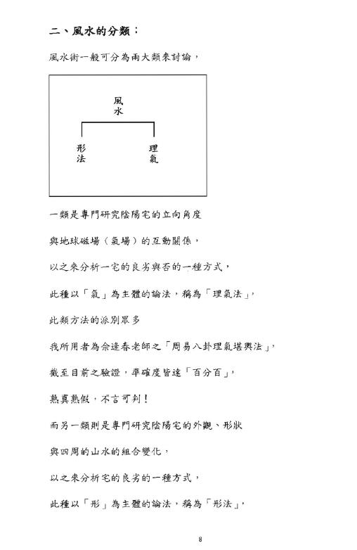 胡一鸣《形峦阴阳法风水一对一授徒班理论讲义》 堪舆阳宅 第5张