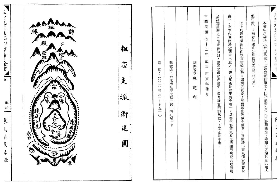 陈建利《正宗九星法二十四山至宝全书》上下册 堪舆阳宅 第4张