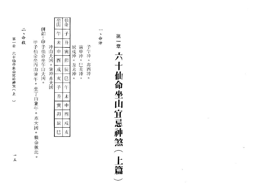 吴明修《六十仙命坐山宜忌手册》 堪舆阳宅 第6张