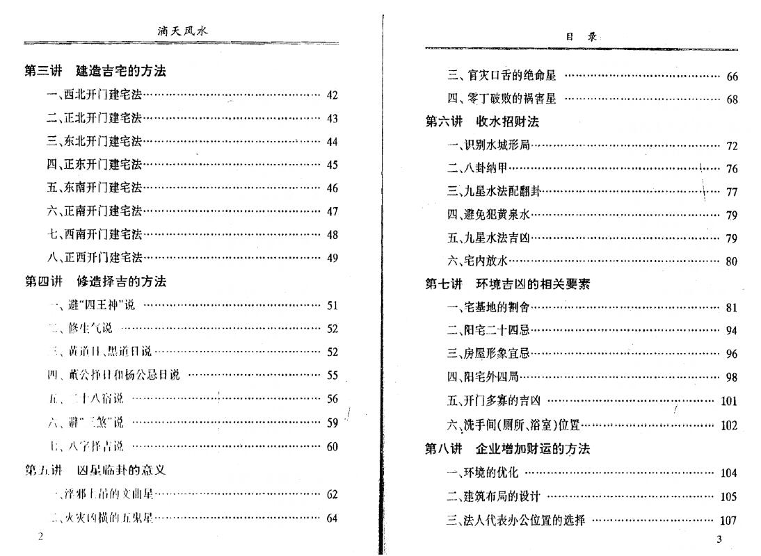 《滴天风水》张绍金、韩继英、张全富著 96页双面 堪舆阳宅 第3张