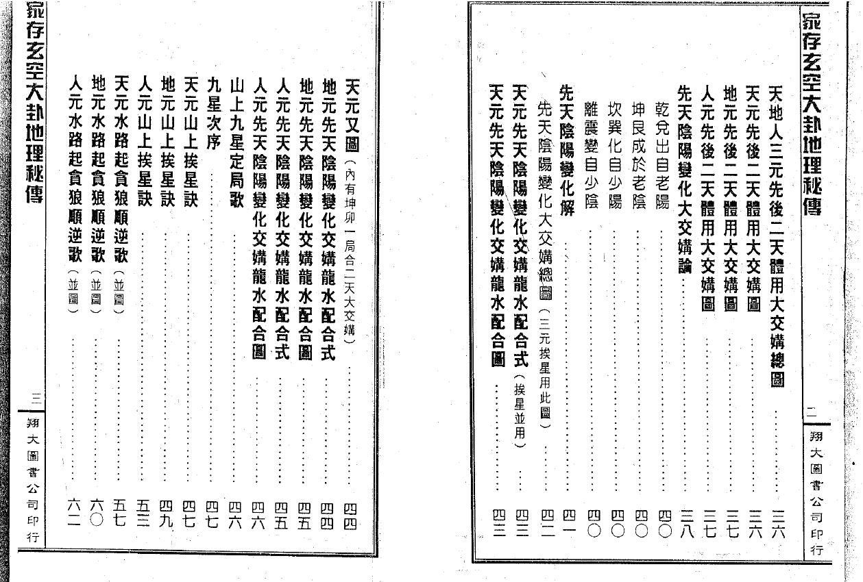 李崇仰重编《家存玄空大卦地理秘传 玄空挨星秘诀合编》162页双页版 堪舆阳宅 第3张