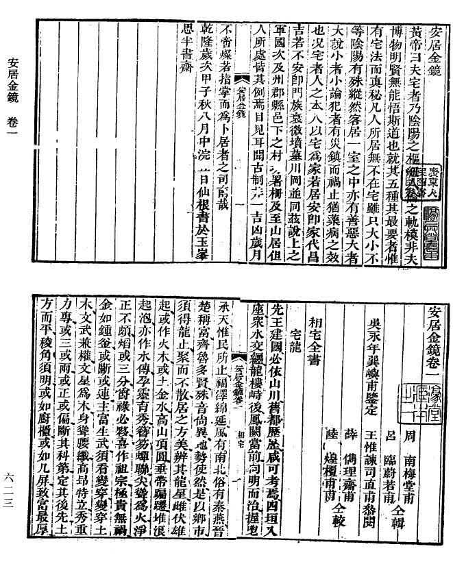 风水堪舆古籍《安居金镜》全八卷 国学古籍 第4张