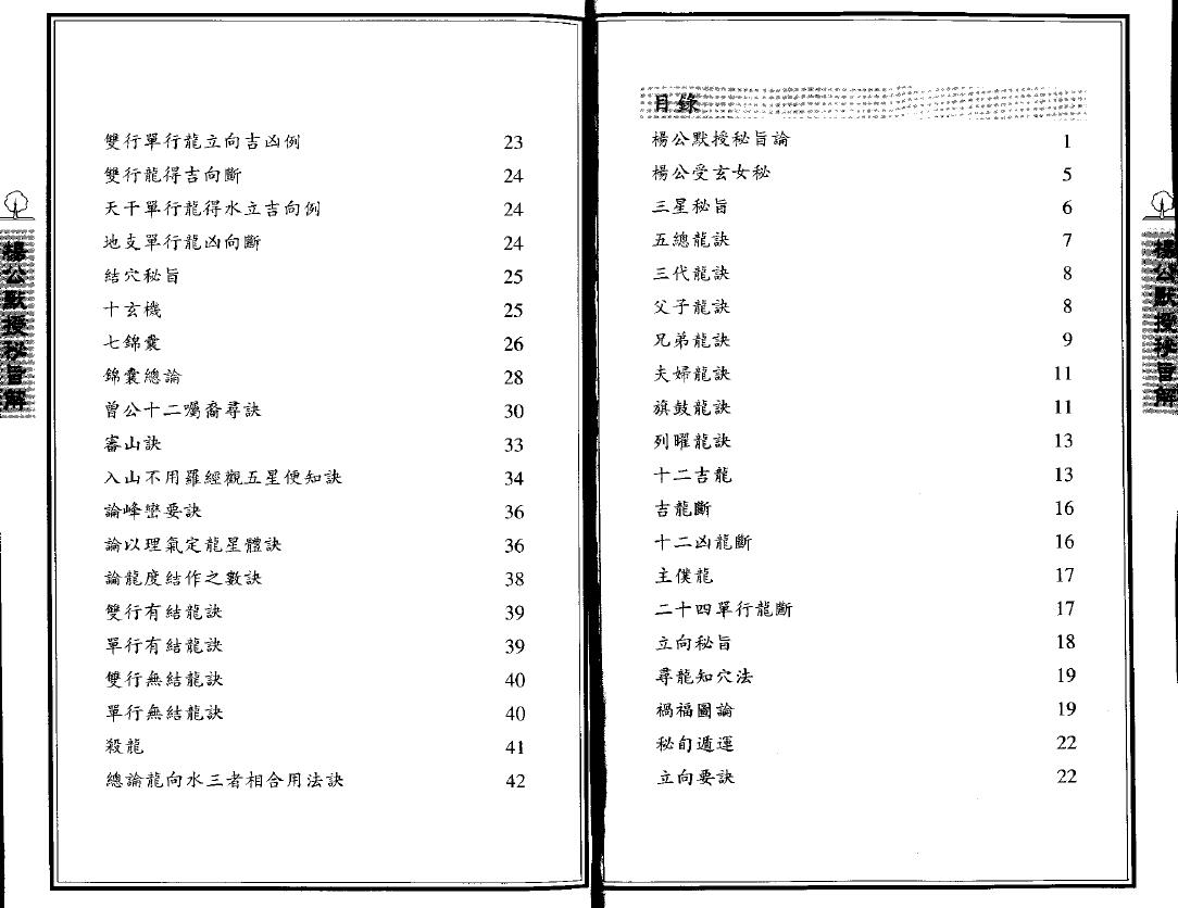 风水书籍《杨公默授秘旨解》123页 堪舆阳宅 第2张