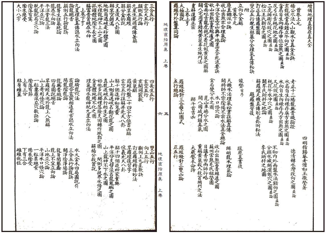 风水古籍《绘图地理直指原真大全》上中下三卷 国学古籍 第2张