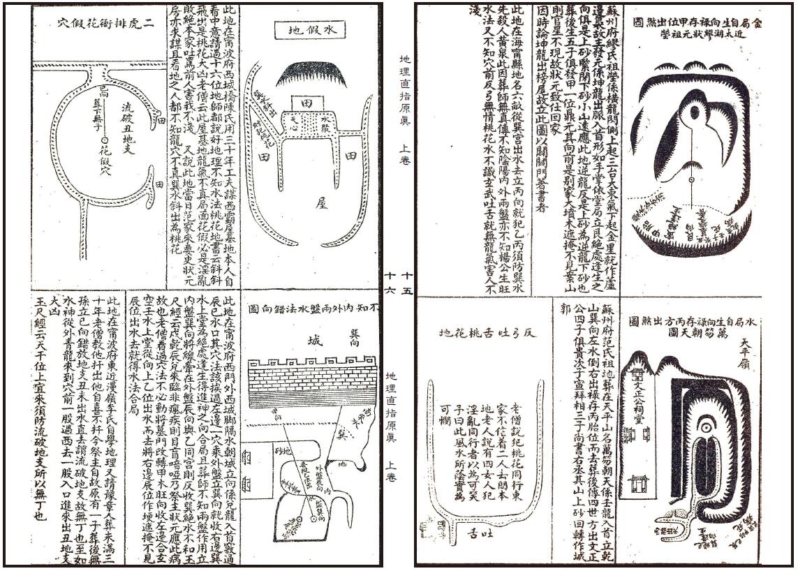 风水古籍《绘图地理直指原真大全》上中下三卷 国学古籍 第3张