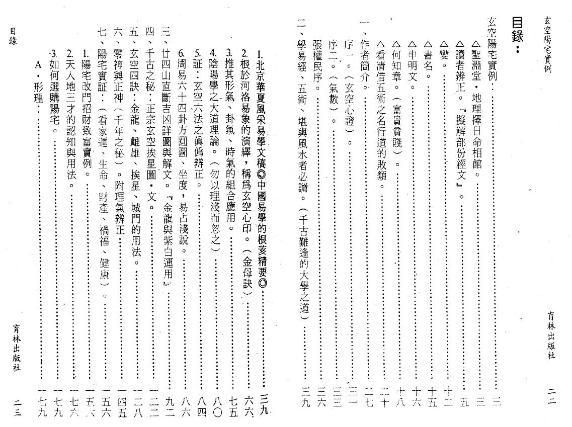 张渊理《玄空阳宅实例》170页双页版 堪舆阳宅 第2张