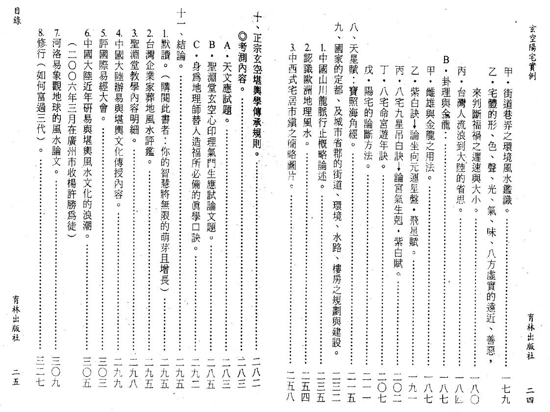 张渊理《玄空阳宅实例》170页双页版 堪舆阳宅 第3张