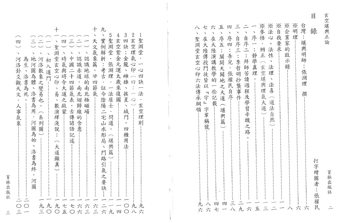 张渊理《玄空堪舆正论》280页双页版 堪舆阳宅 第2张