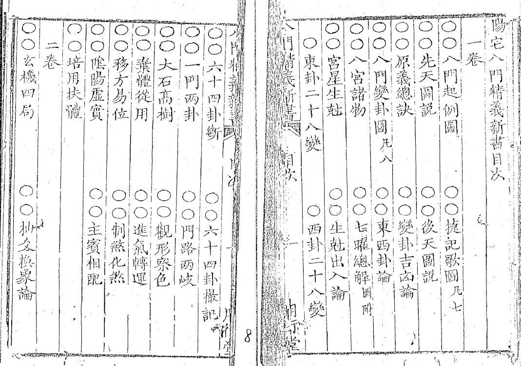 风水古籍《阳宅八门精义新书》212页双页 国学古籍 第2张