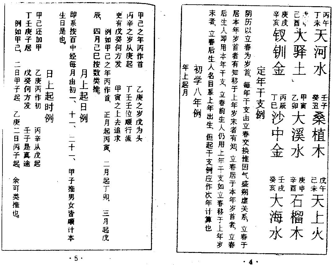 命理古籍《五行学》八字赋命理十全 46页双面 八字命理 第3张