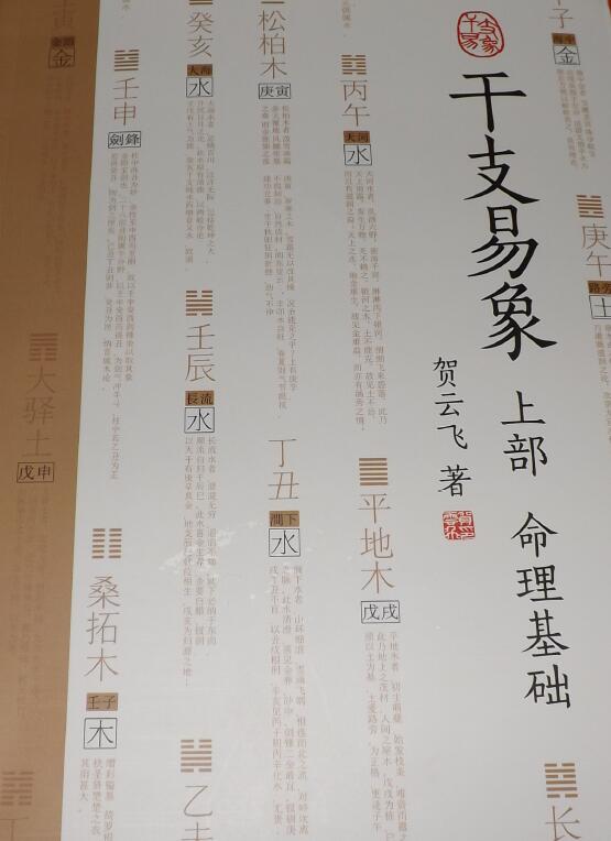 贺云飞《干支易象》上下两部 八字命理 第1张