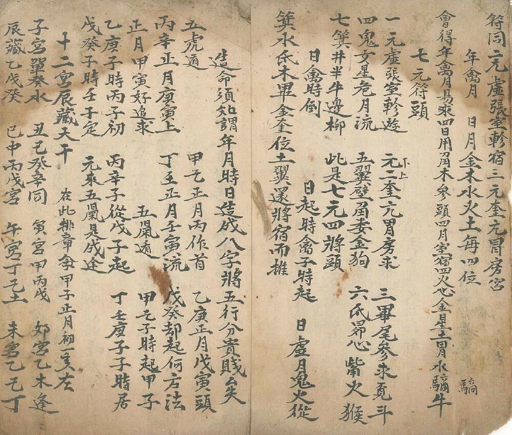 清代命理宗师王保发《命理律条》秘传真稿30页双面 八字命理 第3张