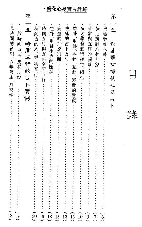 梁湘润：梅花心易实战详解.pdf+ 整洁版 .pdf 2个版本 八字命理 第2张