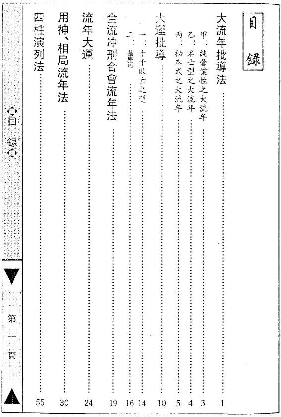 梁湘润：大流年批导法 男命流年 252页 八字命理 第2张