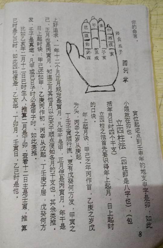 民间算命书籍《定花根》49页 八字命理 第5张