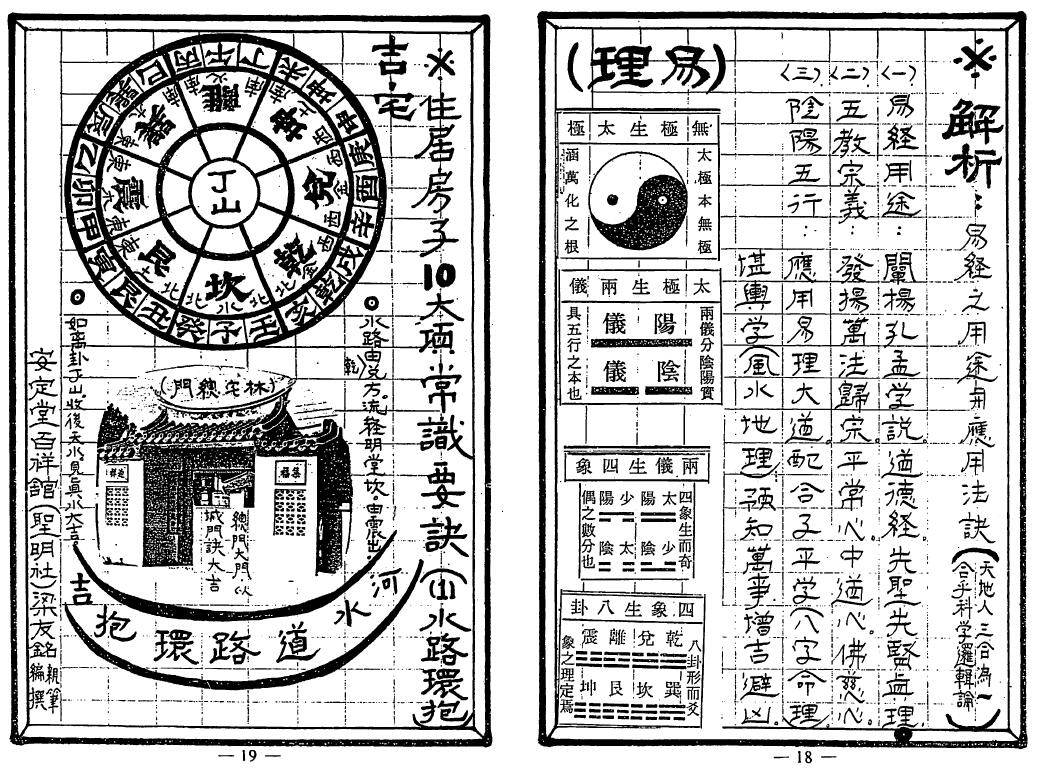 梁友铭《地理命理明灯》138页双页版 八字命理 第3张