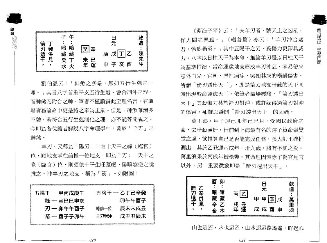 沈朝合 谢翎《论命出奇招》185页双面 八字命理 第5张